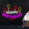 Happy Birthday Heart and Balloon Neon Sign - Imprint Now - CA
