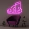 Music Neon Sign - Imprint Now - CA