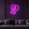 Scribble Dog Heart Neon Sign - Imprint Now - CA