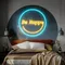 Be Happy Neon Sign - Imprint Now - CA