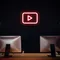 Youtube Play Button Neon Sign - Imprint Now - CA