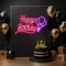 Happy Birthday Glow Neon Sign - Imprint Now - CA