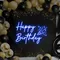 Happy Birthday Cheers Neon Sign - Imprint Now - CA