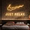 Nike Just Relax Neon Sign - Imprint Now - CA