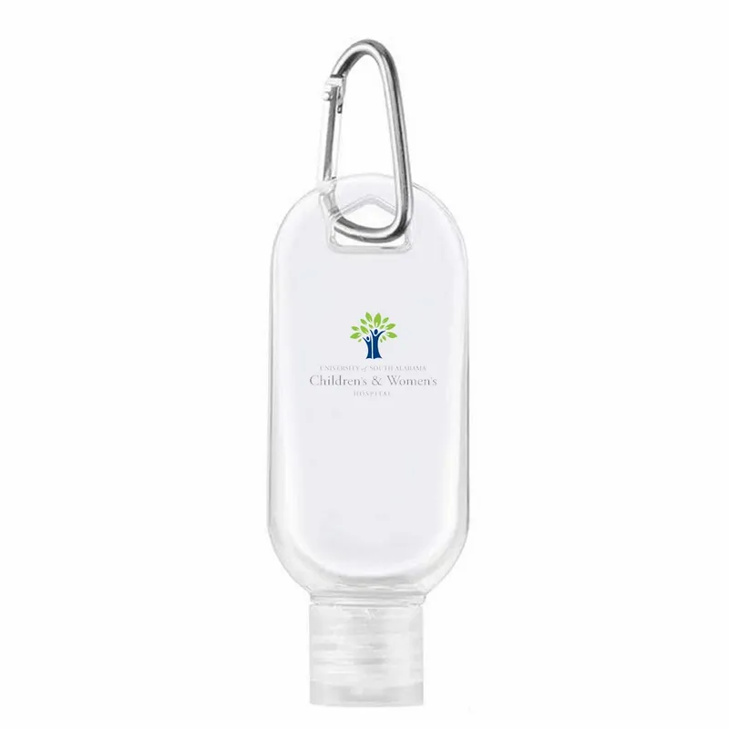 Sanitiser Bottles With Carabiner - Imprint Now - CA