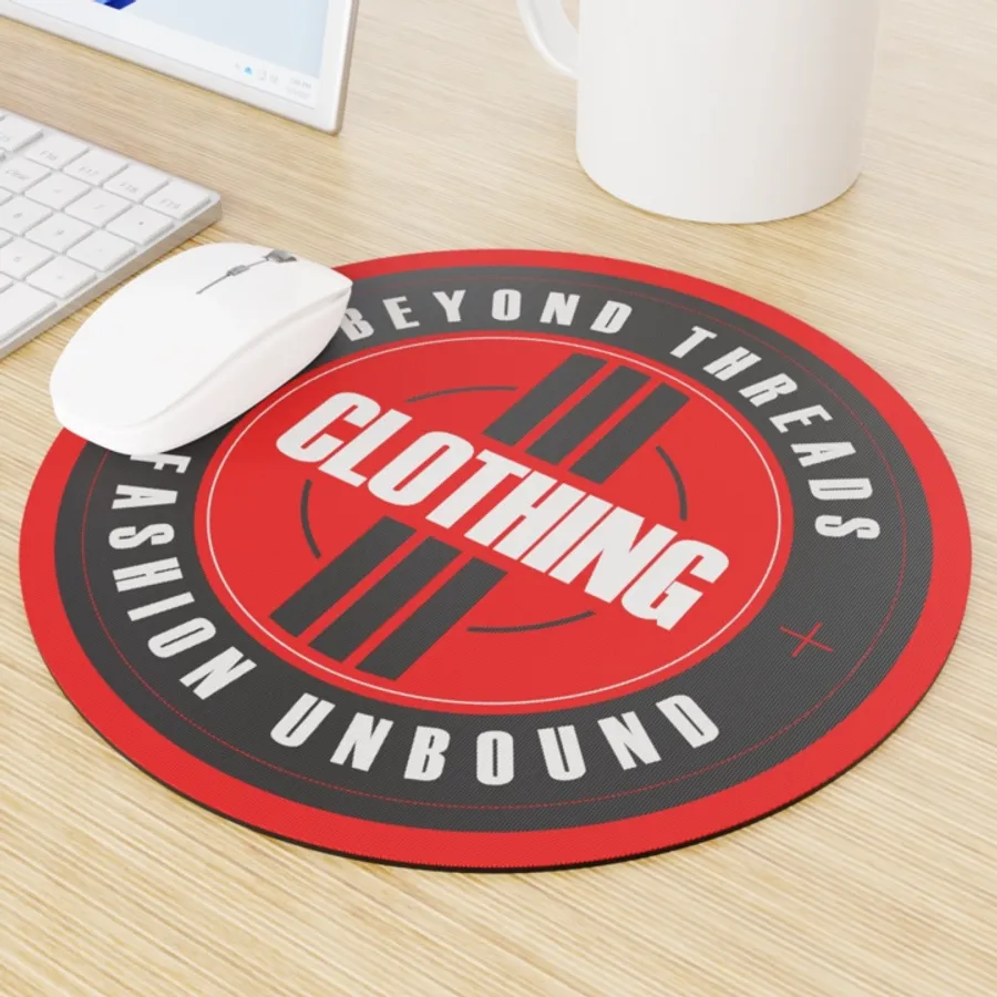 Custom Round Mouse Pad - Imprint Now - CA