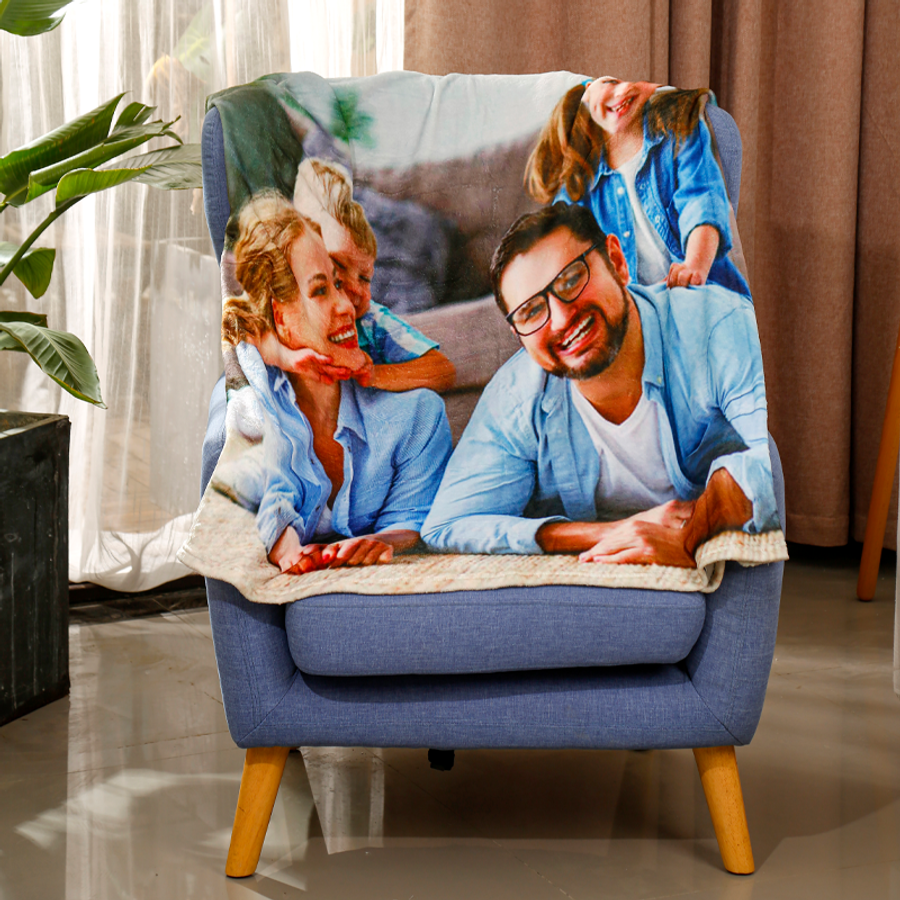 Plush Fleece Blanket - Imprint Now - CA