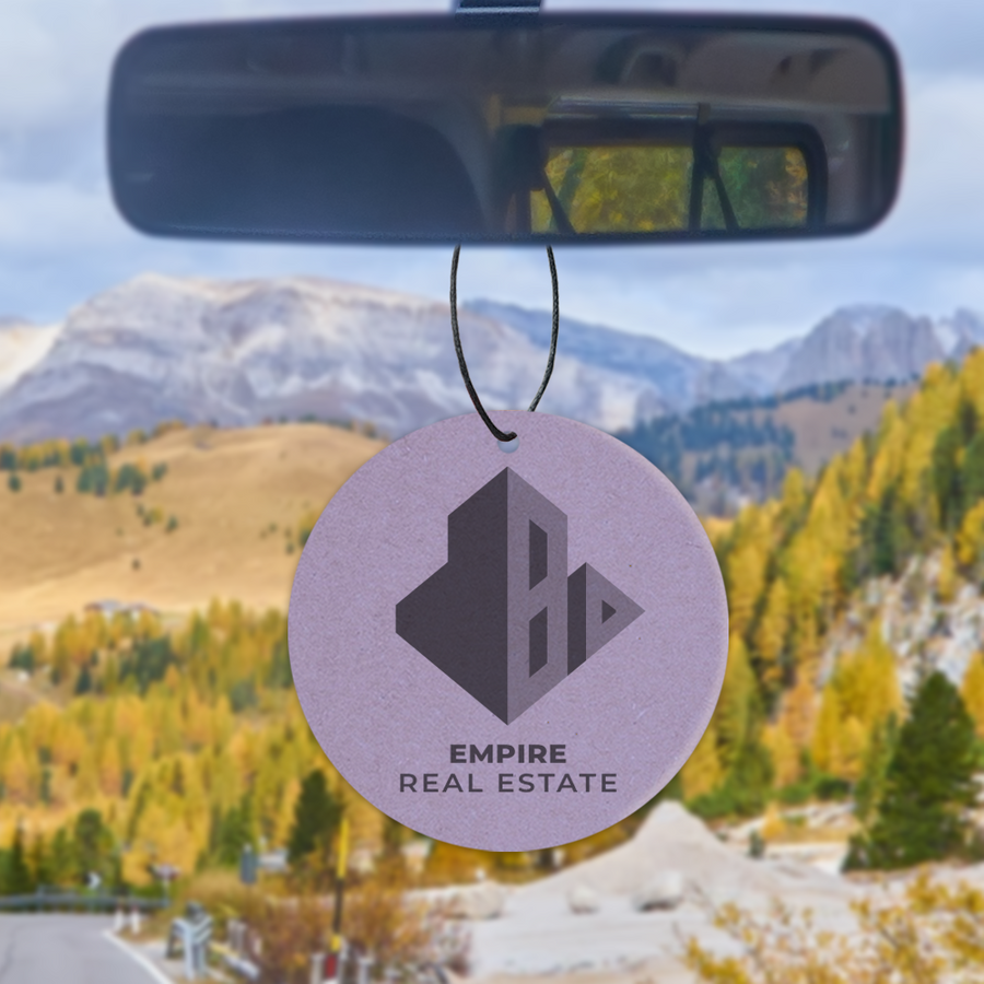 Eco Kraft Paper Air Freshener - Imprint Now - CA