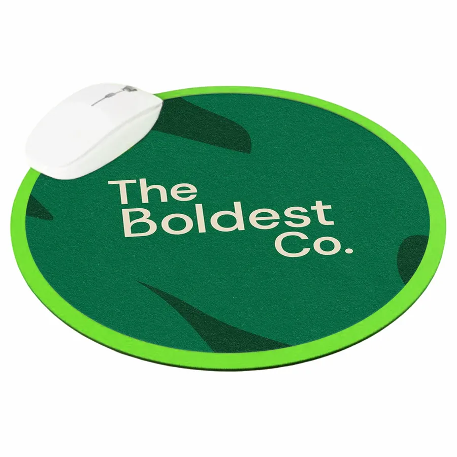 Custom Round Mouse Pad - Imprint Now - CA