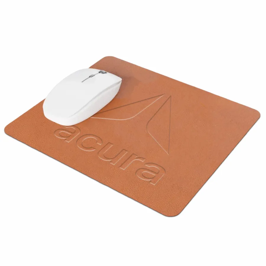 Custom Leather Mouse Pad - Imprint Now - CA