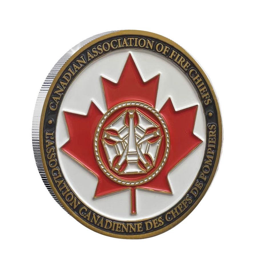Soft Enamel Challenge Coin - Imprint Now - CA