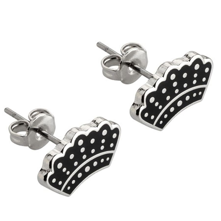 Hard Enamel Metal Earrings - Imprint Now - CA