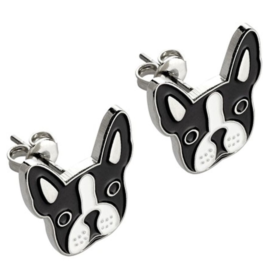 Soft Enamel Metal Earrings - Imprint Now - CA