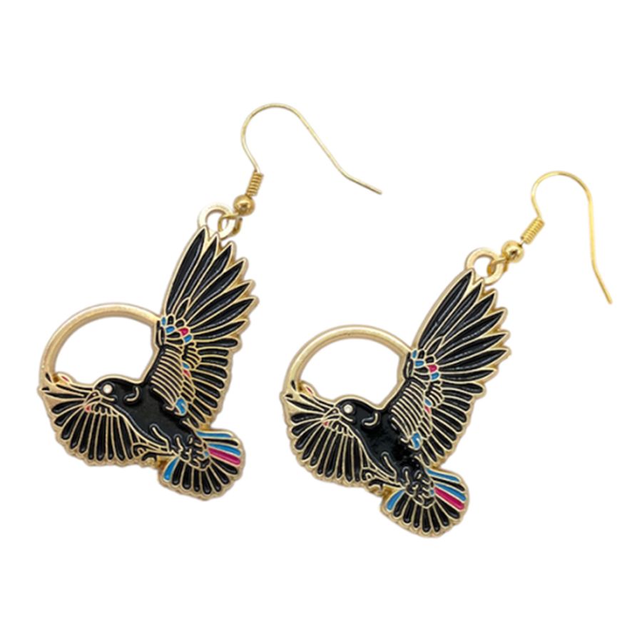 Soft Enamel Metal Earrings - Imprint Now - CA