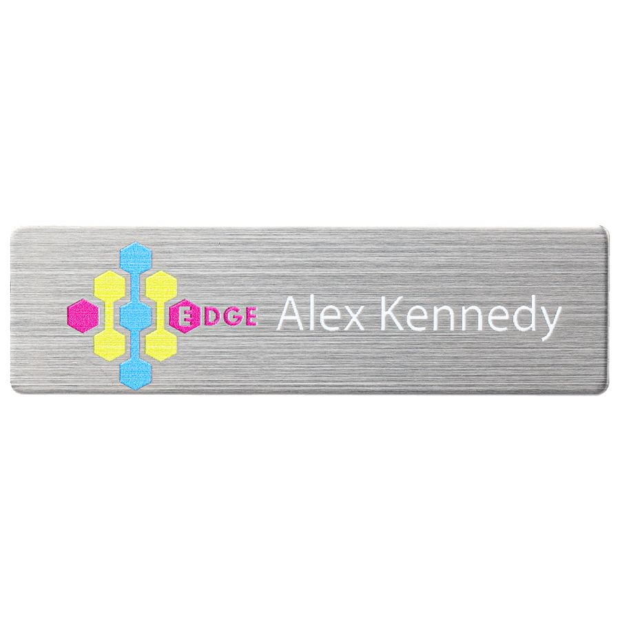 UV Printed Name Badges - Imprint Now - CA