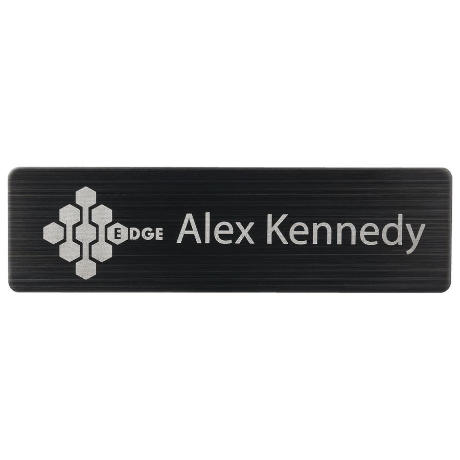 Engraved Metal Name Badges - Imprint Now - CA