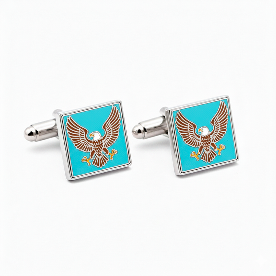 Hard Enamel Cufflinks - Imprint Now - CA