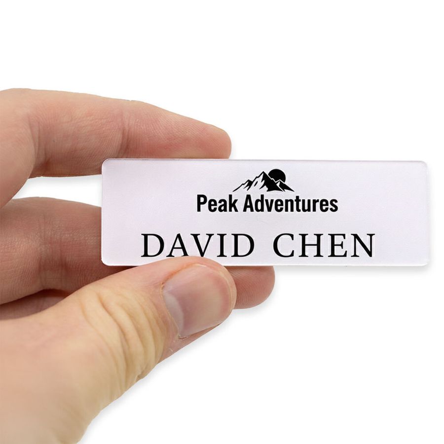 Acrylic Name Badges - Imprint Now - CA