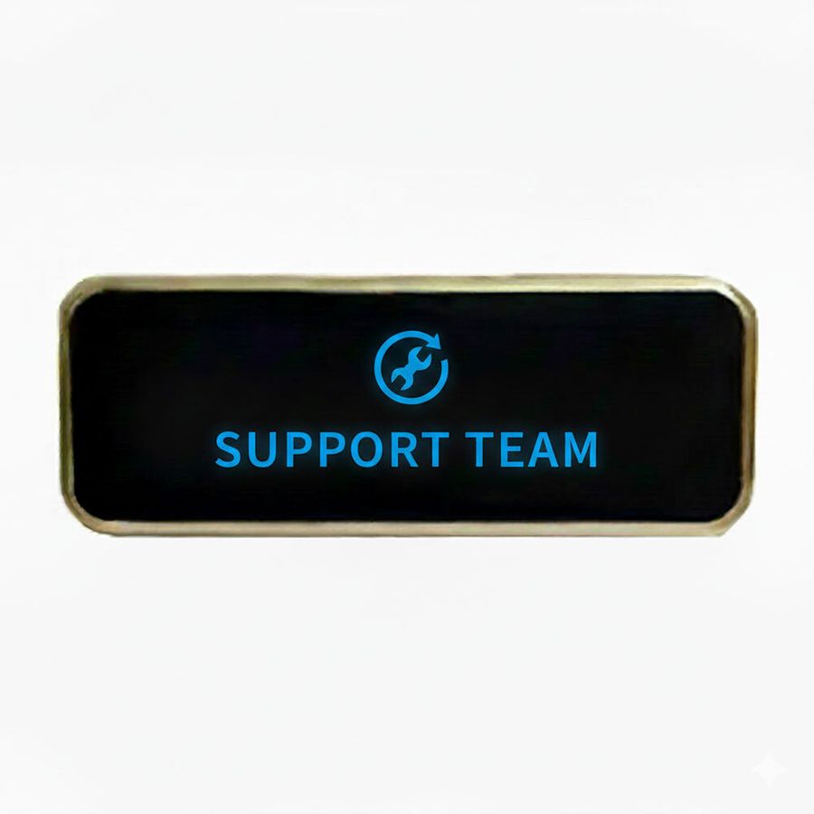 LED Name Badges - Imprint Now - CA