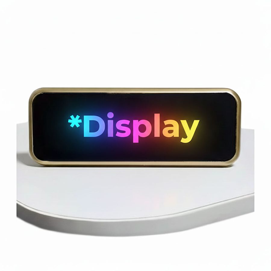 LED Name Badges - Imprint Now - CA
