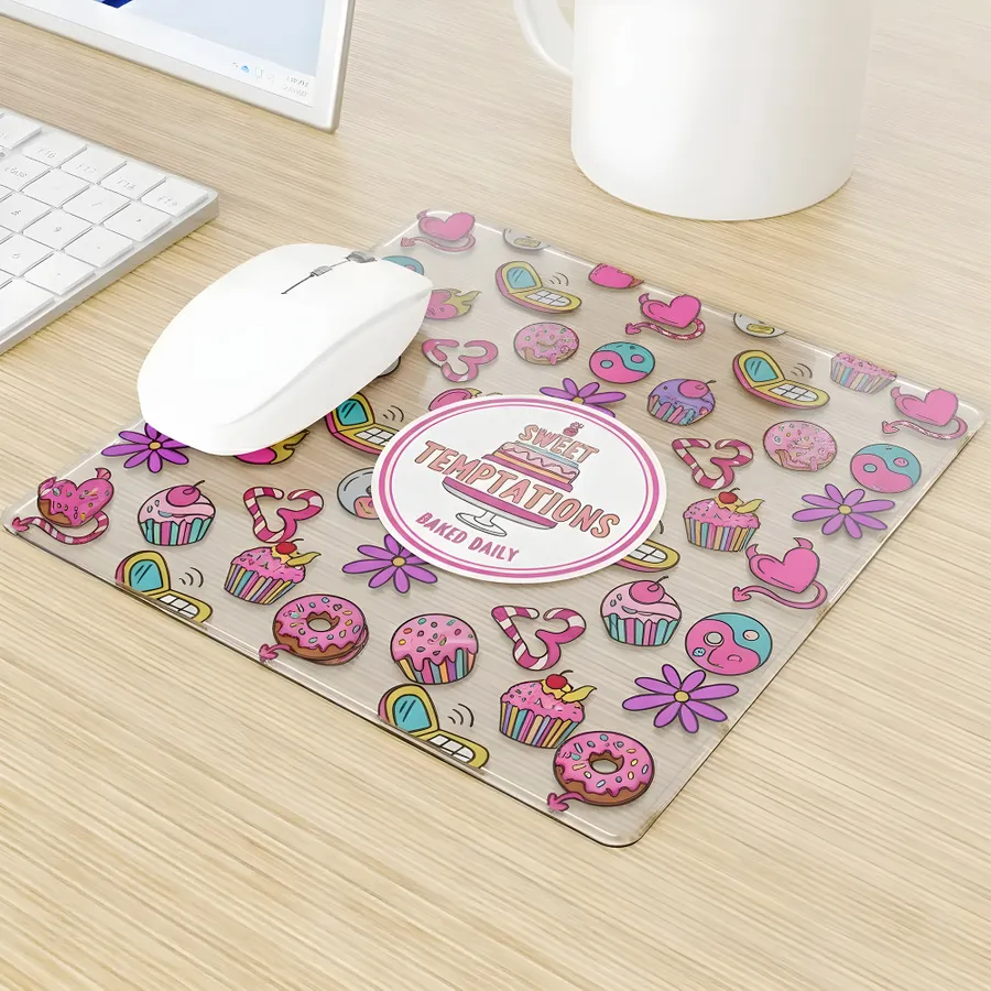 Custom Acrylic Transparent Mouse Pad - Imprint Now - CA