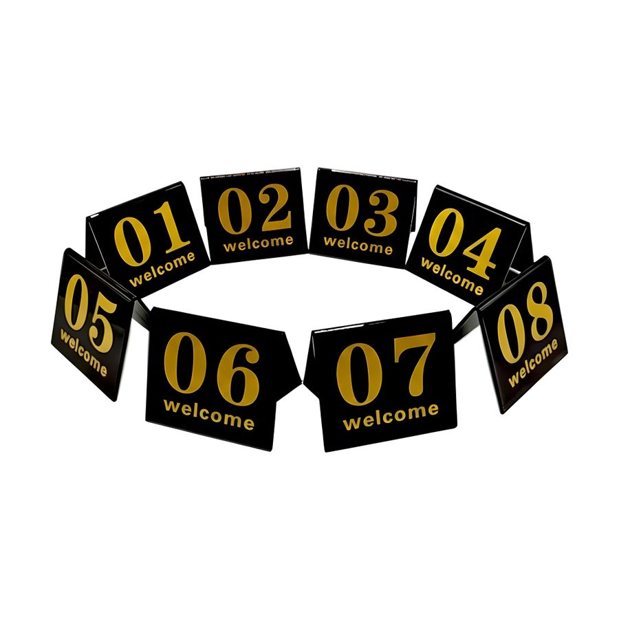 Tent Table Numbers - Imprint Now - CA