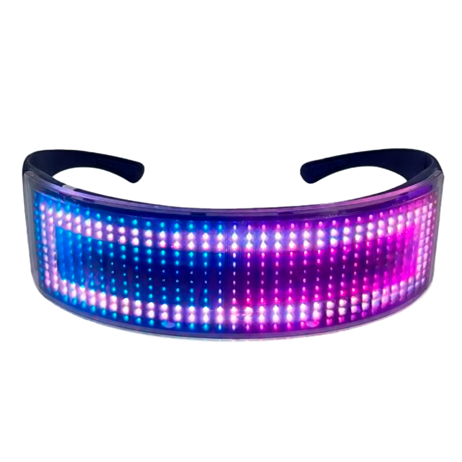 LED Light Up Glasses with Bluetooth - Imprint Now - CA