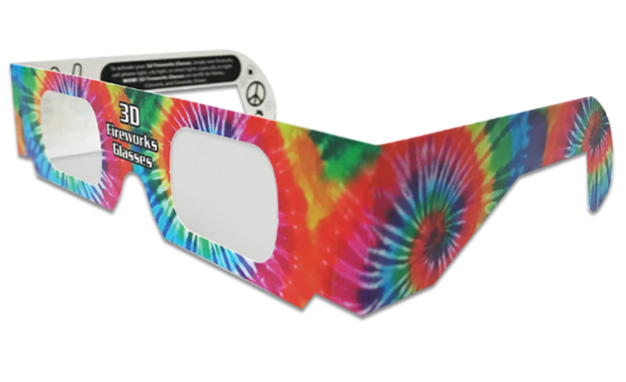 Paper 3D Fireworks Glasses - Imprint Now - CA
