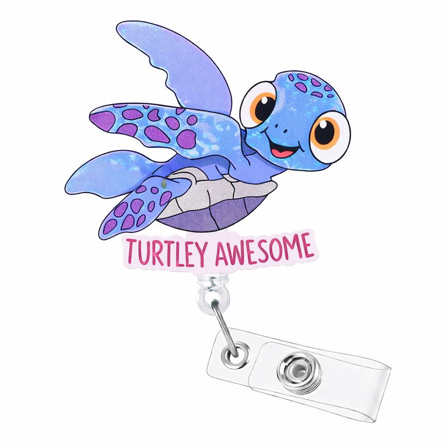 Custom Shape Acrylic Badge Reel - Imprint Now - CA