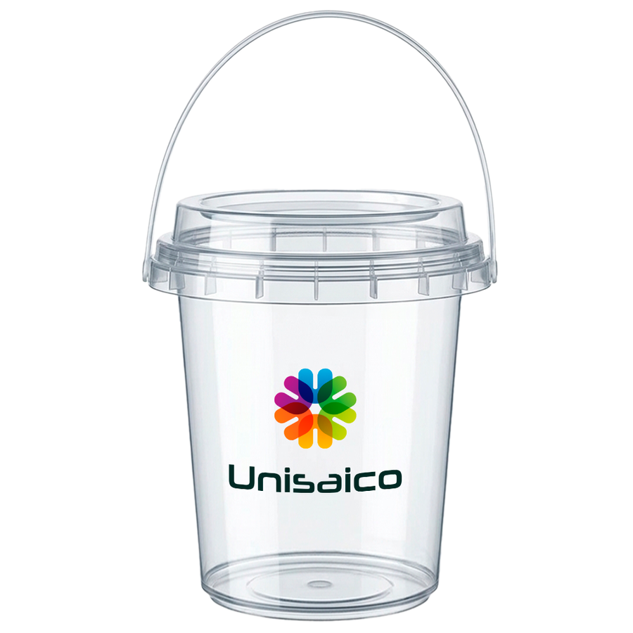 Premium Transparent Drink Buckets - Imprint Now - CA