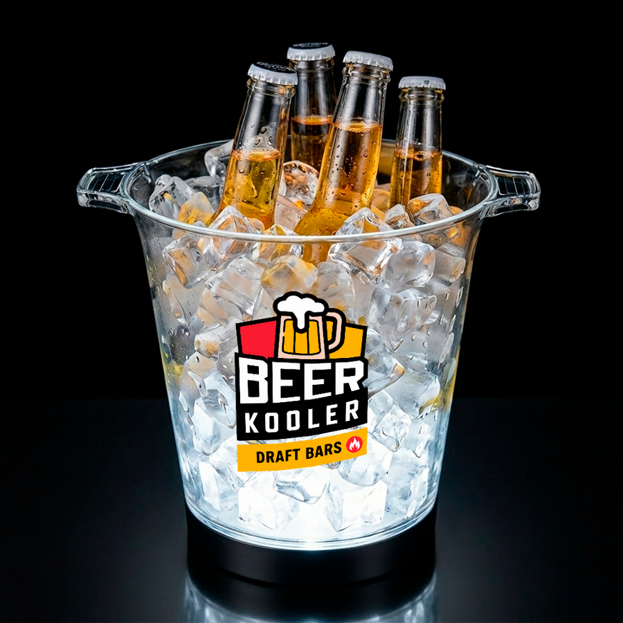 Multi-Colour Light-Up Drink Buckets - Imprint Now - CA