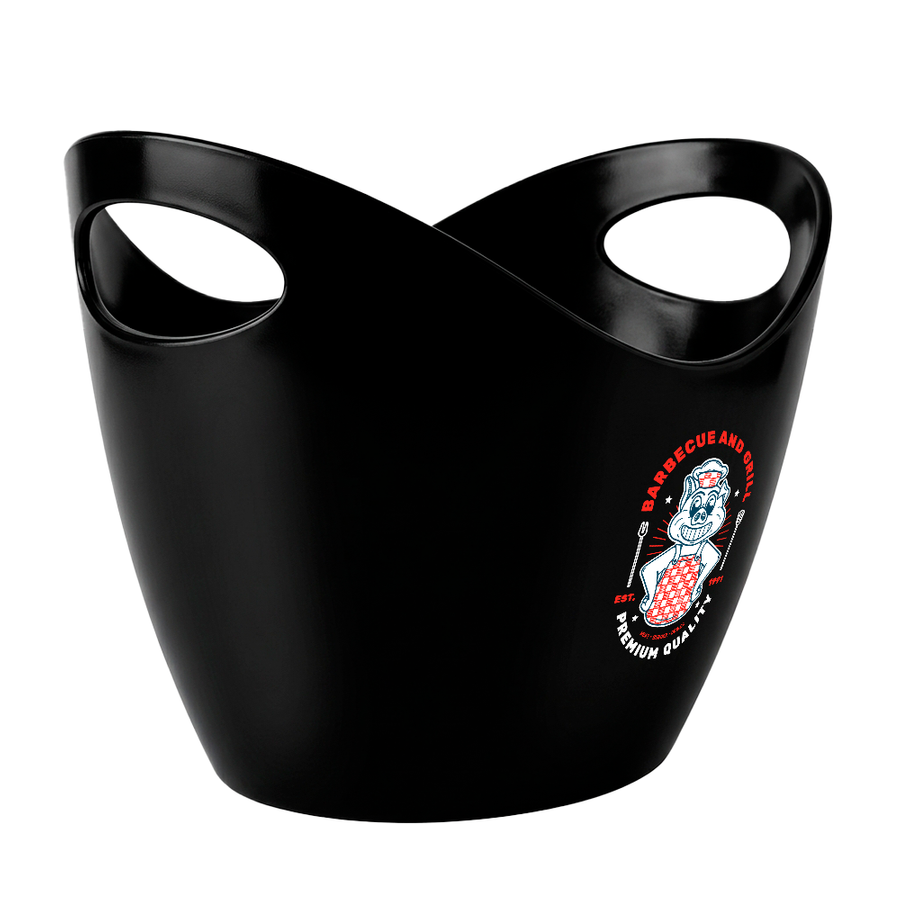 Curved Dual-Handle Drink Buckets - Imprint Now - CA