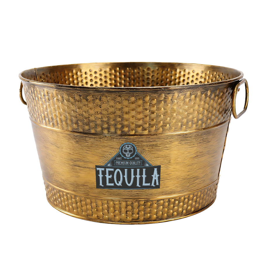 Galvanized Beverage & Ice Buckets - Imprint Now - CA
