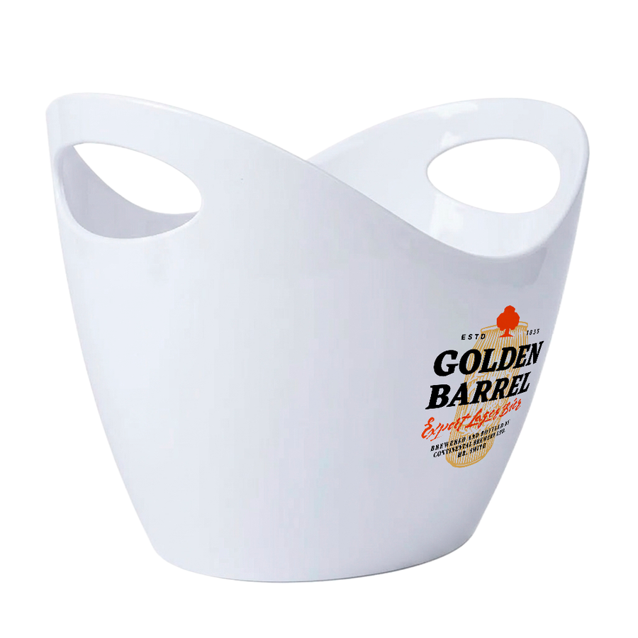 Curved Dual-Handle Drink Buckets - Imprint Now - CA