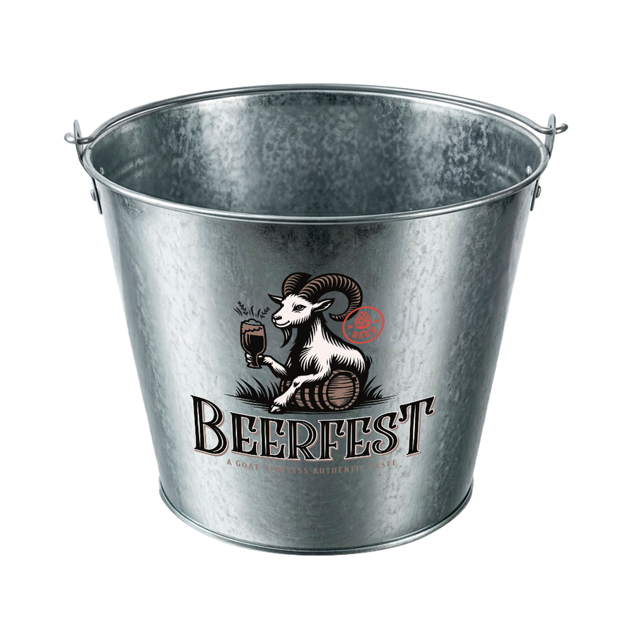 Tinplate Beer Buckets & Opener Combo - Imprint Now - CA