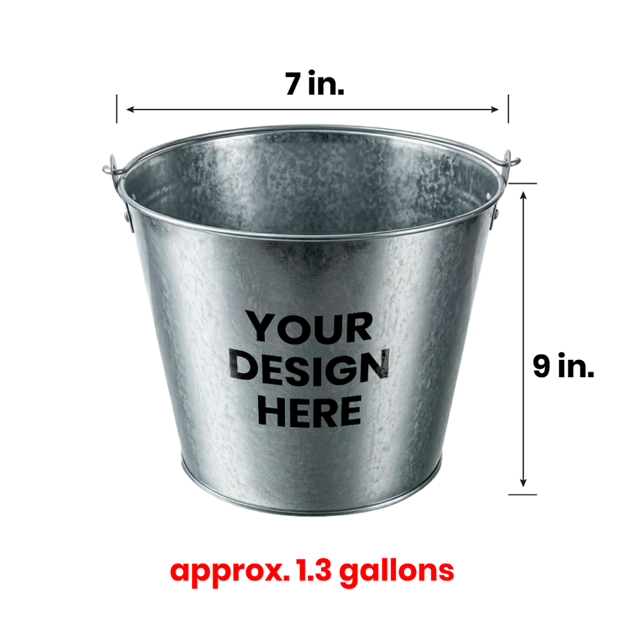 Tinplate Beer Buckets & Opener Combo - Imprint Now - CA