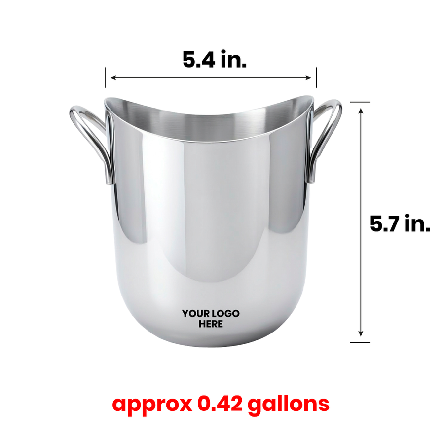 Stainless Steel Party Buckets - Imprint Now - CA