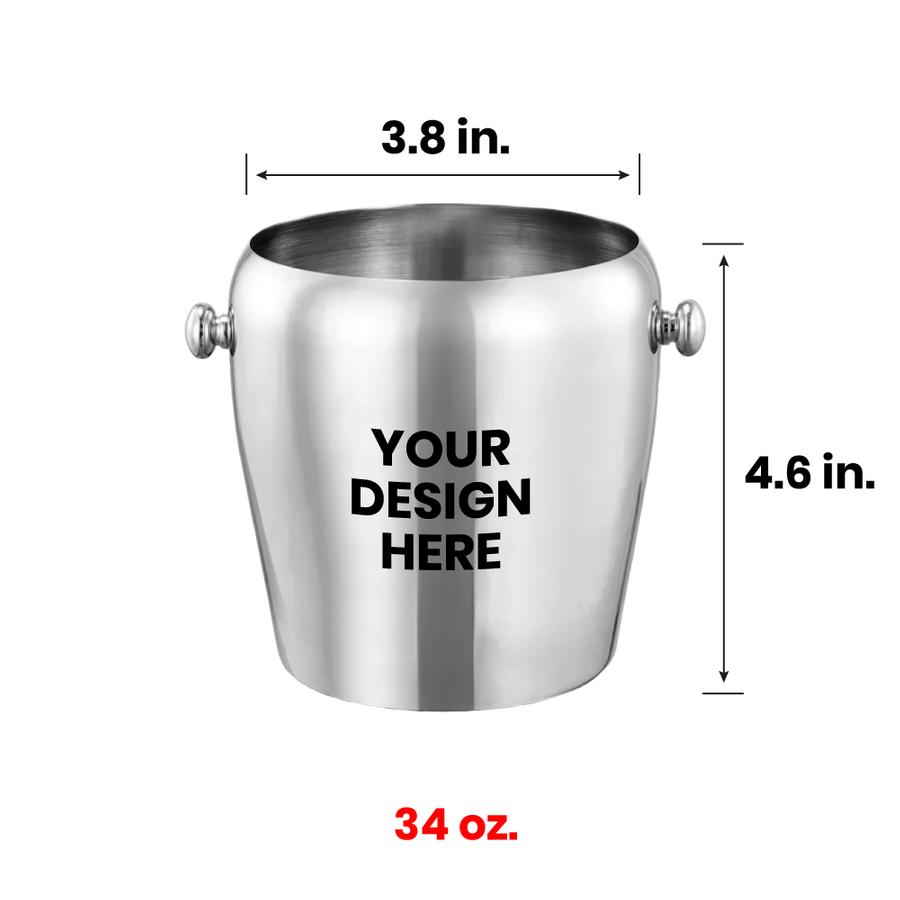 Stainless Steel Champagne Barrels - Imprint Now - CA