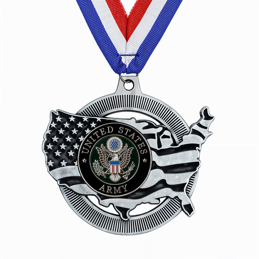 United States Shaped Medal - Imprint Now - CA