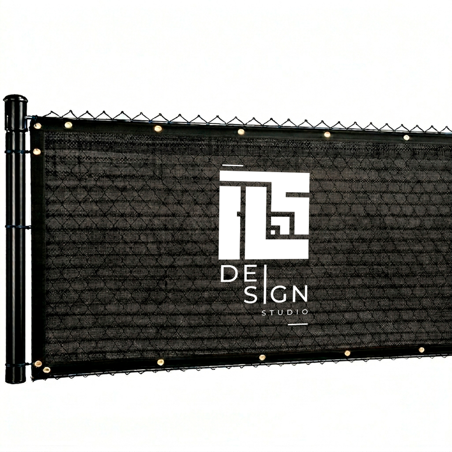Custom 85% Blockage Fence Screen - Imprint Now - CA