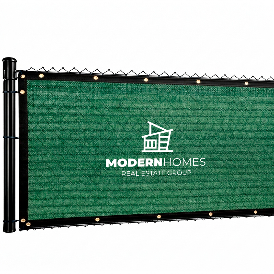 Custom 85% Blockage Fence Screen - Imprint Now - CA