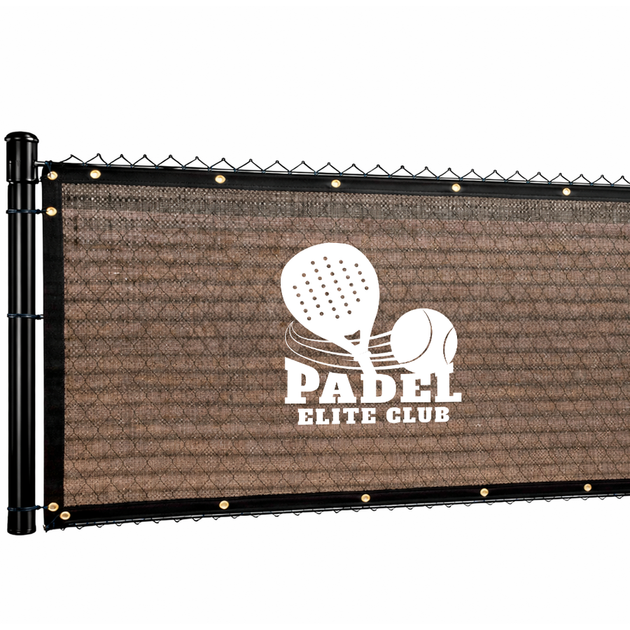 Custom 85% Blockage Fence Screen - Imprint Now - CA