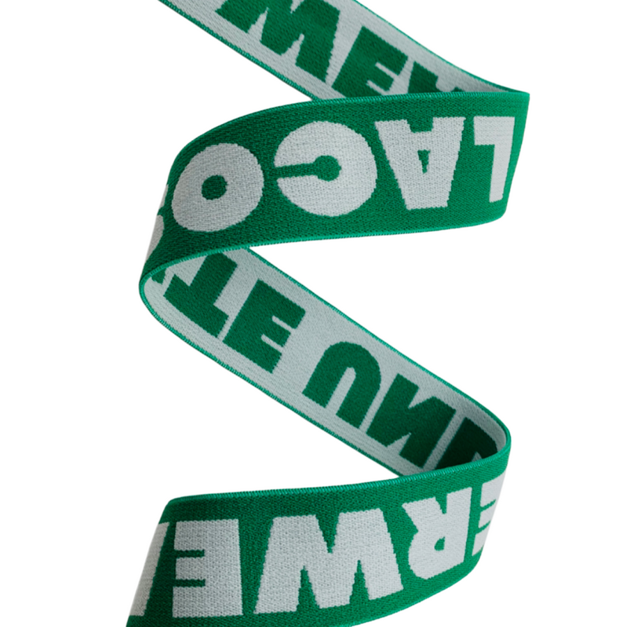 Flat Jacquard Elastic Bands - Imprint Now - CA