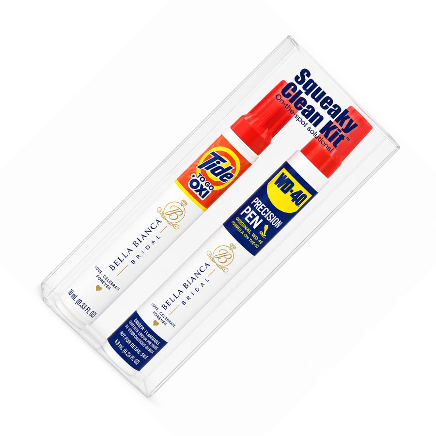 Squeaky Clean Kit - WD-40® Precision Pen and Tide® to Go + Oxi Travel Kits - Imprint Now - CA
