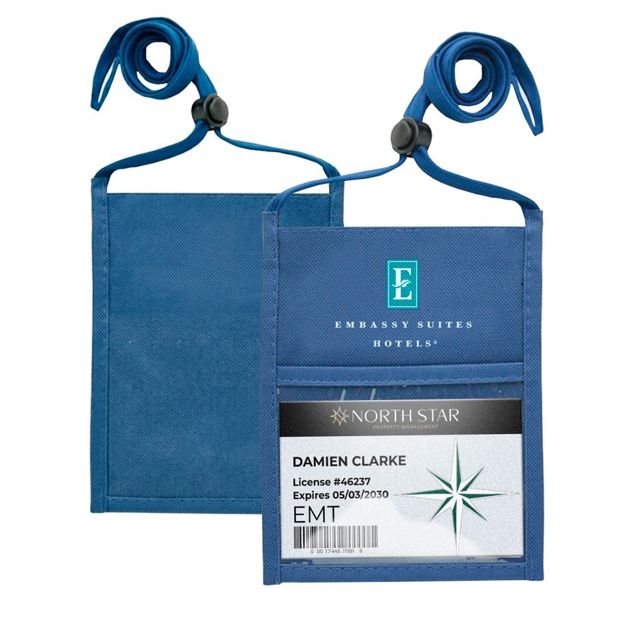 Dual Window Neck Wallets - Imprint Now - CA