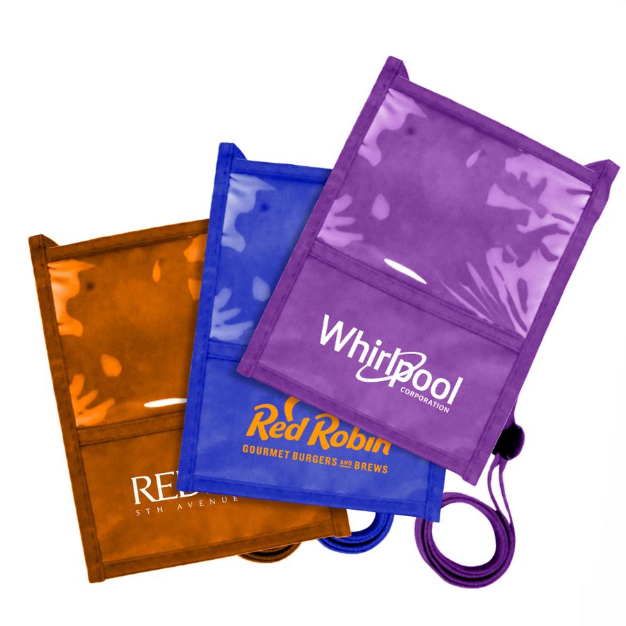 Pen Loop Neck Wallets - Imprint Now - CA