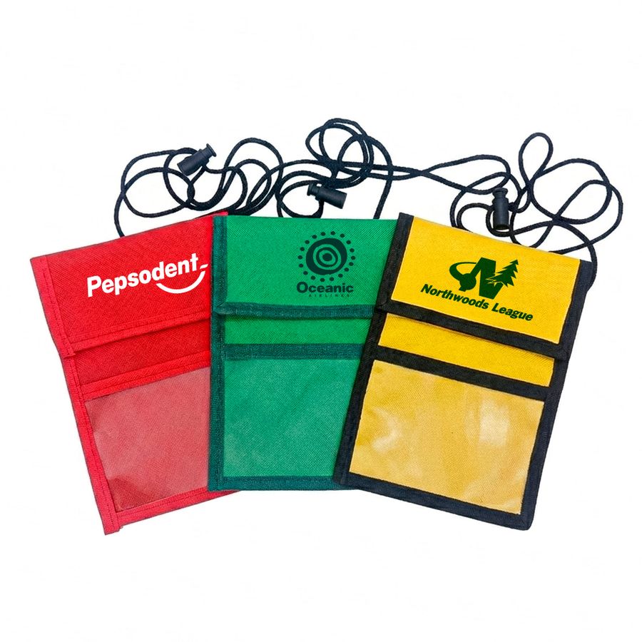 Foldover Neck Wallets - Imprint Now - CA