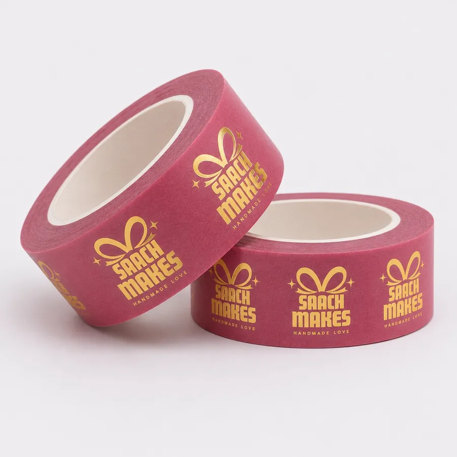 Foil Stamped Washi Tapes - Imprint Now - CA