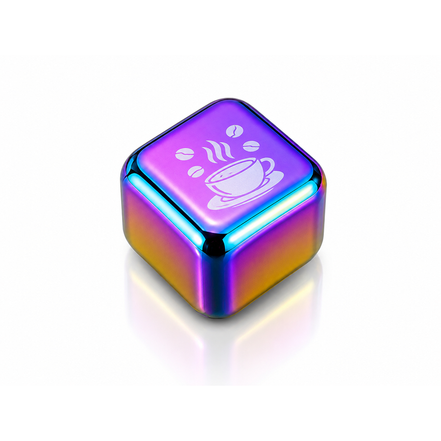 Rainbow Stainless Steel Ice Cubes - Imprint Now - CA