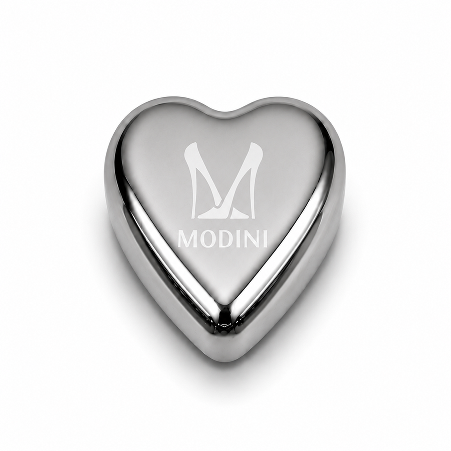 Heart-Shaped Stainless Steel Ice Cubes - Imprint Now - CA